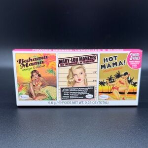 theBalm Suncare Trio: Bahama Mama, Mary-Lou Manizer, Hot Mama